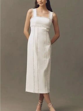 plunge midi dress Gabrielle Plunge Midi Dress